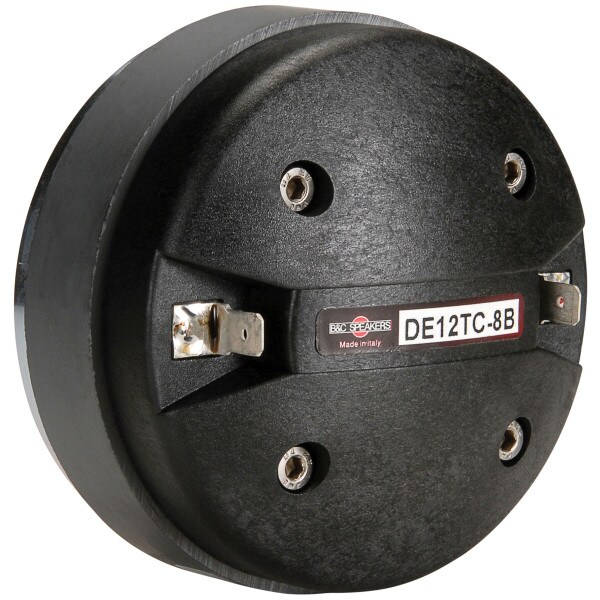 Main product image for B&C DE12TC-8 1" Titanium Horn Compression Driver 294-582
